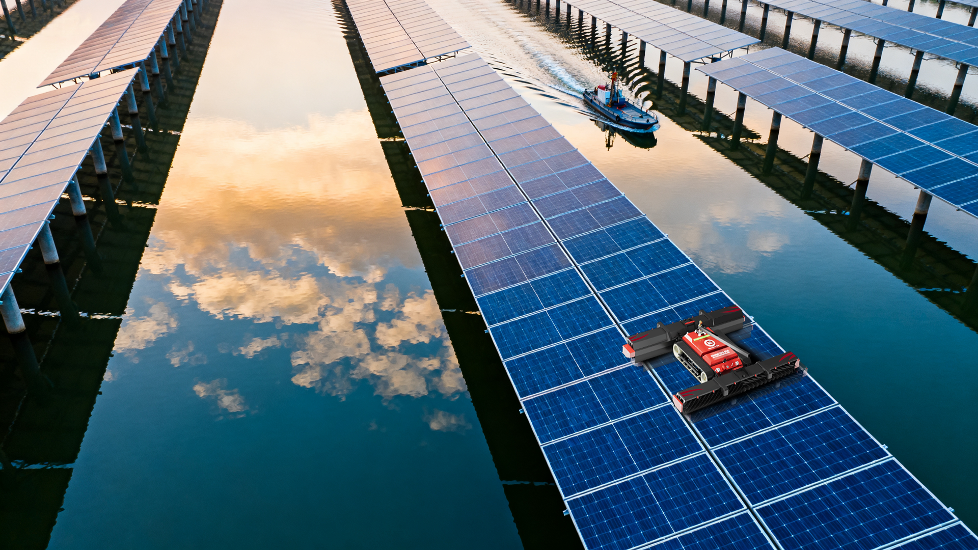 Utility scale solar cleaning field update